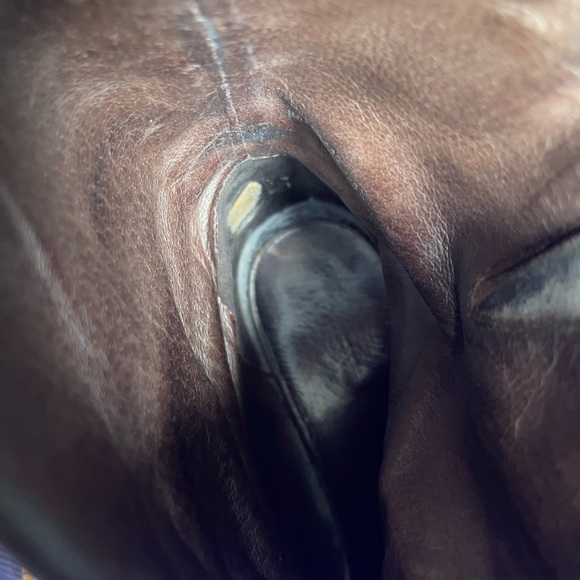 JCrew Langston Interior Wedge Ankle Boots Suede Green Slouch Shaft Boots Size 9 - Picture 13 of 16